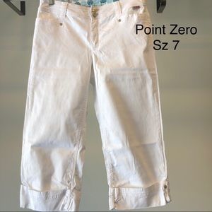 Point Zero capri pants